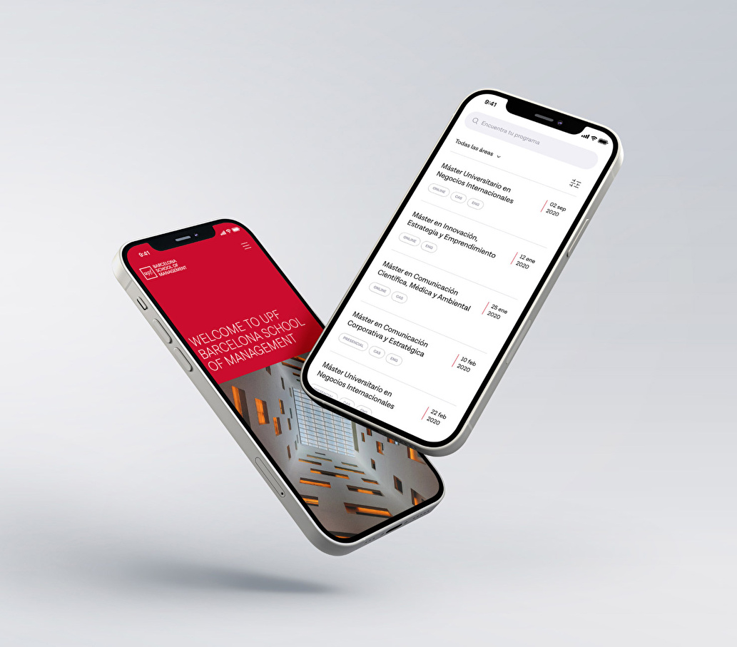 UPF. Barcelona School of Management. Strategic design for the company's digital transformation.